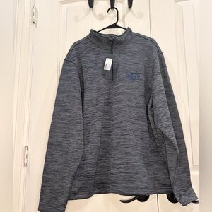 Lucchese Men's Gray Quarter-Zip Sweater